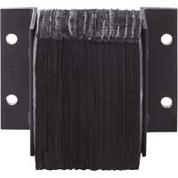 Laminated Dock Bumpers, Horizontal, Rubber, 12" W x 4" D x 10" H Groupe Belzile Dickner