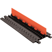 Protecteur de c&acirc;ble &agrave; profil bas Guard Dog, 2 canaux, 36" lo x 11,94" la x 1,25" h Groupe Belzile Dickner