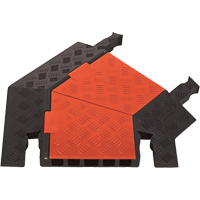 Guard Dog&reg; 5-Channel Heavy Duty Cable Protector - Right Turn Groupe Belzile Dickner