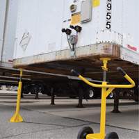 Two-Post Trailer-Stabilizing Jack Stands, 50 tons Lift Capacity Groupe Belzile Dickner