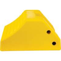 Cale de roue robustes, Ur&eacute;thane, Jaune, 15-1/2" la x 17-7/10" p x 10" h Groupe Belzile Dickner