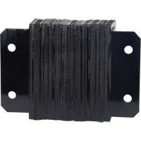 Butoirs de quai lamell&eacute;s, Horizontal, Caoutchouc, 12" la x 4" p x 10" h Groupe Belzile Dickner