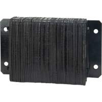 Butoirs de quai lamell&eacute;s, Horizontal, Caoutchouc, 18" la x 4" p x 12" h Groupe Belzile Dickner