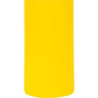 Capuchon en poly&eacute;thyl&egrave;ne pour borne de protection, 4-1/2" dia. x 64" l, Rouge/Jaune Groupe Belzile Dickner