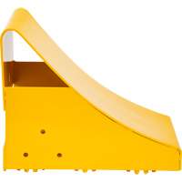 Ice Chocks, Steel, Yellow, 8-1/16" W x 10-5/8" D x 8-13/16" H Groupe Belzile Dickner