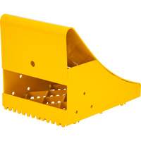 Ice Chocks, Steel, Yellow, 8-1/16" W x 10-5/8" D x 8-13/16" H Groupe Belzile Dickner