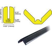 W Profile 1M Edge Protection Bumper Guard, 3.25' Long Groupe Belzile Dickner