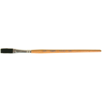 One Stroke Paint Brush, 3/8" Brush Width, Ox Hair, Wood Handle Groupe Belzile Dickner