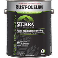 Sierra S60 Water-Based Epoxy Maintenance Coating Part 1 Activator, Gallon Groupe Belzile Dickner