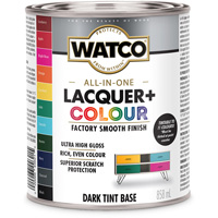 Watco&reg; All In One Lacquer + Colour Dark Tint Base, 946 ml, Dark Tint Base, High-Gloss Groupe Belzile Dickner
