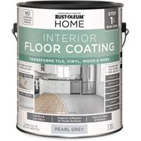 Couche de fond pour syst&egrave;me de rev&ecirc;tement de plancher int&eacute;rieur &agrave; la maison, 3,78 L, &agrave; l'eau, Tr&egrave;s mat, Gris Groupe Belzile Dickner