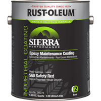Composant de base du rev&ecirc;tement dentretien pour plancher Sierra Performance S60, 1 gal., &agrave; l'eau, Brillant, Rouge Groupe Belzile Dickner