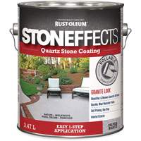 Stoneffects Quartz Stone Coating, 3.78 L, Water-Based, Textured, Grey Groupe Belzile Dickner