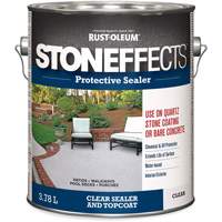Stoneffects Protective Concrete Sealer, 3.78 L, Water-Based, Transparent, Clear Groupe Belzile Dickner