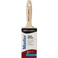 Pinceau pour garnitures Master, Poly/nylon, Manche Bois, Largeur de 2-1/2" Groupe Belzile Dickner