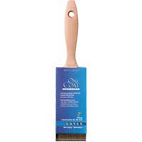 Pinceau pour murs et garnitures 100% One Coat, Polyester, Manche Bois, Largeur de 2" Groupe Belzile Dickner