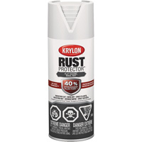 Peinture &agrave; &eacute;mail Rust Protector, Blanc, Tr&egrave;s mat, 12 oz, Canette a&eacute;rosol Groupe Belzile Dickner