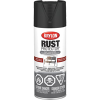 Appr&ecirc;t convertisseur de rouille Rust Protector, Appr&ecirc;t noir, Tr&egrave;s mat, 12 oz, Canette a&eacute;rosol Groupe Belzile Dickner