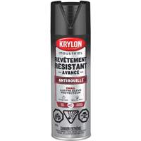 Tough Coat&reg; Advanced Paint with Rust Barrier Technology, Black, High-Gloss, 425 g, Aerosol Can Groupe Belzile Dickner