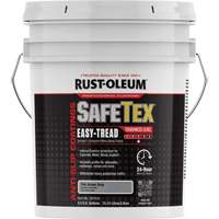 SafeTex&reg; Easy-Tread Acrylic Coating, 4 gal., Water-Based, Flat/Textured, Grey Groupe Belzile Dickner