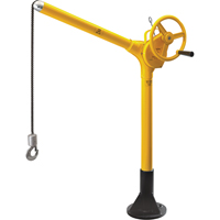 Tall Industrial Lifting Device with Bolt-Down Base, 500 lbs. (0.25 tons) Capacity LS952 | Dickner Inc
