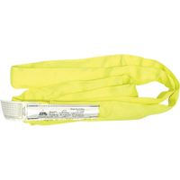 Round Slings, Yellow, 2" W x 6' L, 9000 lbs. Vertical Load Groupe Belzile Dickner
