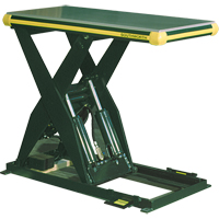 Table &eacute;l&eacute;vatrice hydraulique &agrave; ciseaux Backsaver, Acier, 24" la x 48" lo, Capacit&eacute; 4000 lb Groupe Belzile Dickner