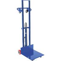 Gerbeur hydraulique &agrave; plateforme, M&eacute;canisme Pompe au pied, Capacit&eacute; de 400 lb, Levage max de 51-1/8" Groupe Belzile Dickner
