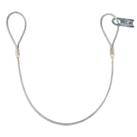 Élingue de levage à câble métallique - deux boucles, galvanisé LV024 | Dickner Inc