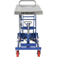 Pneumatic Hydraulic Scissor Lift Table, Steel, 32-1/2" L x 19-3/4" W, 1000 lbs. Cap. Groupe Belzile Dickner