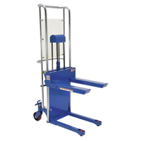 Hefti-Lift Load Stacker, Foot Pump Operated, 880 lbs. Capacity, 59" Max Lift Groupe Belzile Dickner