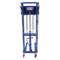 Hefti-Lift Load Stacker, Foot Pump Operated, 1500 lbs. Capacity, 63" Max Lift Groupe Belzile Dickner