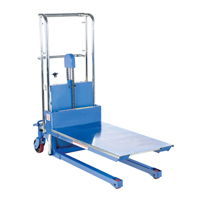 Hefti-Lift Load Stacker, Foot Pump Operated, 400 lbs. Capacity, 44" Max Lift Groupe Belzile Dickner