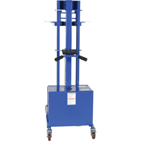 Quick Lift Stacker, Electric Operated, 400 lbs. Capacity, 57" Max Lift Groupe Belzile Dickner