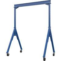 Adjustable Height Gantry Crane, 10' L, 2000 lbs. (1 tons) Capacity Groupe Belzile Dickner