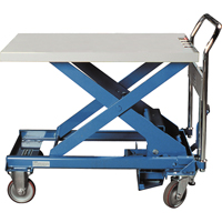Dandy Lift™ Scissor Lift Table, 28" L x 17-7/10" W, Steel, 330 lbs. Capacity MA431 | Dickner Inc