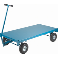 Chariots à plateforme - Chariots wagon ergonomiques à plateforme, 30" la x 60" la x Capacité 1000 lb MD189 | Dickner Inc