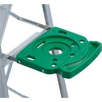Commercial Duty Stepladders (2400 Series), 4', Aluminum, 225 lbs. Capacity, Type 2 Groupe Belzile Dickner