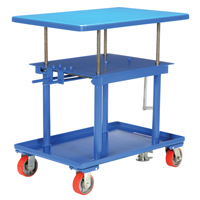 Hydraulic Lift Table, 24" L x 36" W, Steel, 2000 lbs. Capacity Groupe Belzile Dickner