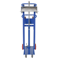Hydra Lift Platform Stacker, Foot Pump Operated, 750 lbs. Capacity, 52" Max Lift Groupe Belzile Dickner