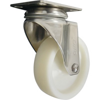 Caster, Swivel, 4" (101.6 mm), Nylon, 200 lbs. (91 kg.) Groupe Belzile Dickner