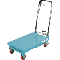 Heavy-Duty Hydraulic Scissor Lift Table, 27-1/2" L x 17-3/4" W, Steel, 330 lbs. Capacity Groupe Belzile Dickner