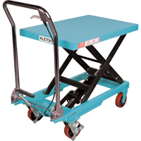 Heavy-Duty Hydraulic Scissor Lift Table, 32" L x 19-3/4" W, Steel, 660 lbs. Capacity Groupe Belzile Dickner
