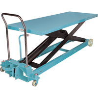 Table élévatrice robuste à ciseaux hydraulique, 80-1/8" lo x 29-1/2" la, Acier, Capacité 2200 lb MJ525 | Dickner Inc