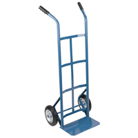 All-Welded Hand Truck, Dual Handle, Steel, 48" Height, 600 lbs. Capacity Groupe Belzile Dickner