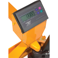 Transpalette avec balance numérique, 27,5" lo x 27,5" la, Capacité de 5000 lb MK825 | Dickner Inc