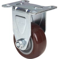 Roulette, Fixe, 3" (76 mm), Polyur&eacute;thane, 230 lb (104 kg) Groupe Belzile Dickner