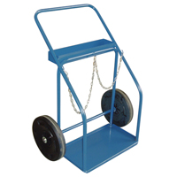 Gas Cylinder Carts, Rubber Wheels, 13" W x 25" L Base, 1000 lbs. Groupe Belzile Dickner