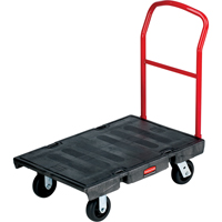 Heavy-Duty Platform Truck, 60" L x 30" W, 2500 lbs. Cap., Polyolefin Wheels Groupe Belzile Dickner