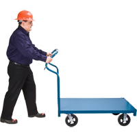 Chariots ergonomiques à plateforme pour ramassage de commande ML892 | Dickner Inc